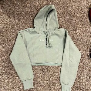 NWT Lounge Apparel Cropped Hoodie